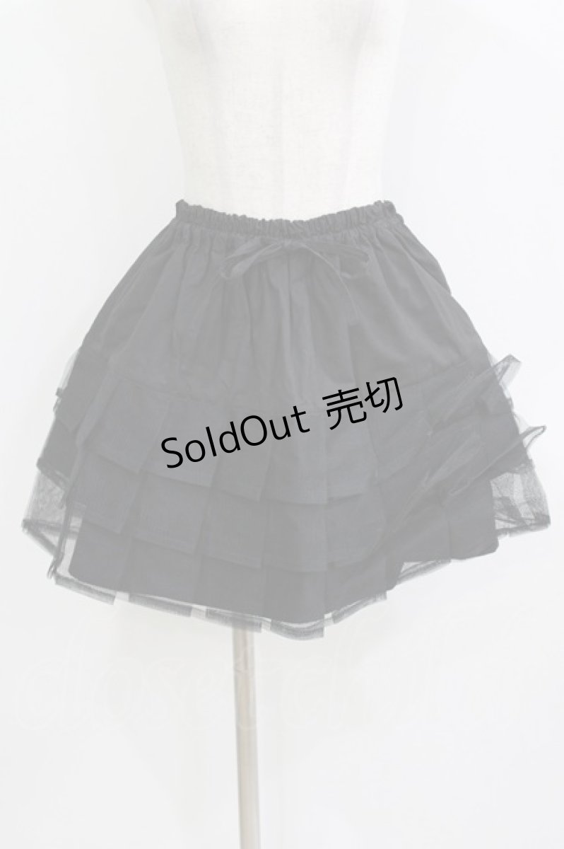 画像1: metamorphose / パニエ Free ブラック H-26-05-26-038-ME-SK-NS-ZH (1)