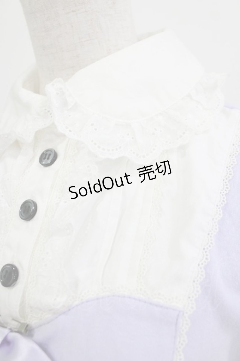 画像4: Angelic Pretty / Girlyお花ボタンカットソー Free ラベンダー H-26-05-26-049-AP-TO-NS-ZH (4)