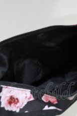 画像4: PINK HOUSE / ローズ柄ショルダーバッグ  ブラック H-26-05-26-054-LO-BG-NS-ZH (4)
