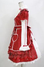 画像2: Angelic Pretty / スウィーツパティシエワンピース Free レッド H-26-05-26-005-AP-OP-NS-ZH (2)