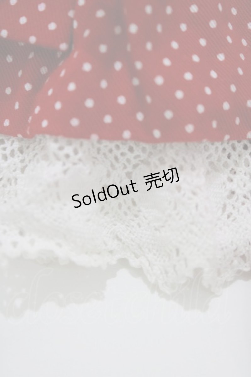 画像6: Angelic Pretty / スウィーツパティシエワンピース Free レッド H-26-05-26-005-AP-OP-NS-ZH (6)
