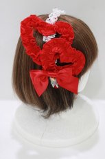 画像2: Angelic Pretty / Fantasic Heartカチューシャ  レッド H-26-05-26-072-AP-AC-NS-ZH (2)