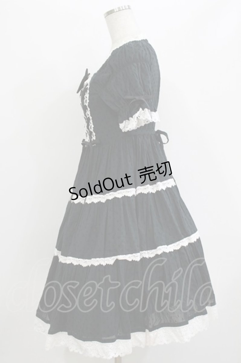 画像2: BABY,THE STARS SHINE BRIGHT / デザートワンピース Free ブラック H-26-05-26-007-BA-OP-NS-ZH (2)