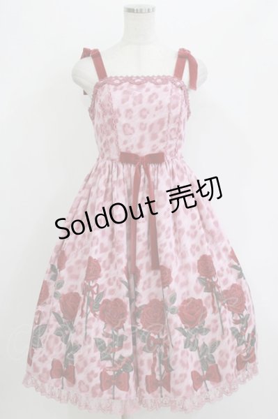 Angelic Pretty / Rebecca Leopardジャンパースカート Free ピンク H