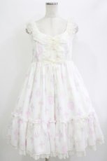 画像1: Angelic Pretty / Sugar Crossジャンパースカート Free 白 H-26-05-26-009-AP-OP-NS-ZH (1)