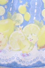 画像4: Angelic Pretty / Fruity LemonジャンパースカートSet Free ブルー H-26-05-26-012-AP-OP-NS-ZH (4)
