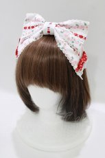 画像5: Angelic Pretty / Little Bunny Strawberryジャンパースカート Free 白 H-26-05-26-013-AP-OP-NS-ZH (5)