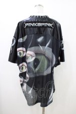 画像2: PINKSPINK / featured concept loose tee L ブラック H-26-05-27-032-0-TO-KB-ZH (2)