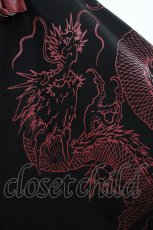 画像3: Qutie Frash / ポンチョカーデ  黒×赤 H-26-05-27-038-QU-TO-AK-ZH (3)