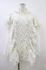 画像1: merry jenny / floralコンビフーディージャケット F ミントグリーン H-26-05-27-049-LO-JA-AK-ZH (1)