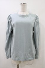 画像1: Jane Marple / Puffy Sleeve Pullover  サックス H-26-05-27-050-JM-TO-KB-ZH (1)