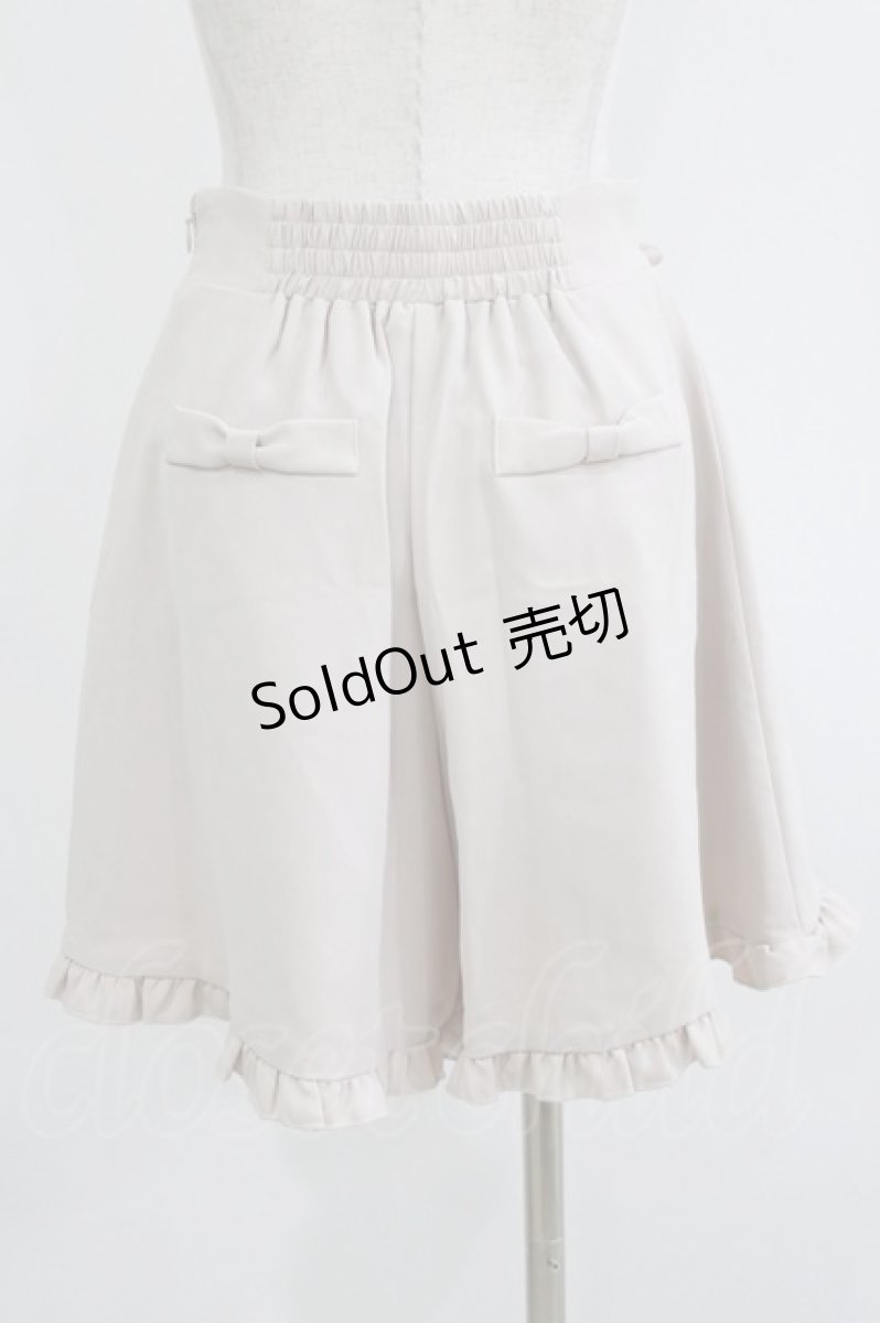 画像3: LODISPOTTO / レースアップフリルパンツ S ベージュ H-26-05-27-1032-LO-PA-NS-ZH (3)