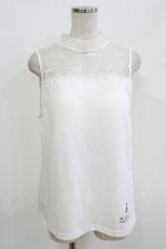 画像1: m petit by misako / TT*AO*Cツキタンクトップ 4L 白 H-26-05-27-1045-LO-TO-NS-ZH (1)