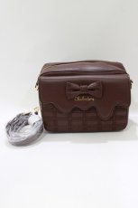 画像1: Chalmiere / チョコレートショルダーバッグ  ブラウン H-26-05-27-1046-AX-BG-NS-ZH (1)