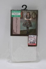 画像1: Kurumi Collaboration / ECKurumiタイツバラ L~LL 白 H-26-05-27-1062-LO-ZA-NS-ZH (1)