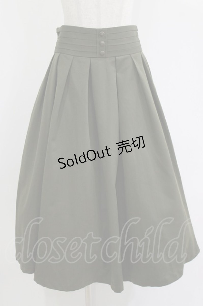 画像1: Forest Wardrobe（海外ロリータブランド） / 森林のかご4.0 ボックスプリーツスカート 2XL カーキ H-26-05-27-1019-LO-PA-NS-ZH (1)