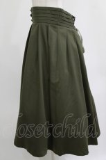 画像2: Forest Wardrobe（海外ロリータブランド） / 森林のかご4.0 ボックスプリーツスカート 2XL カーキ H-26-05-27-1019-LO-PA-NS-ZH (2)