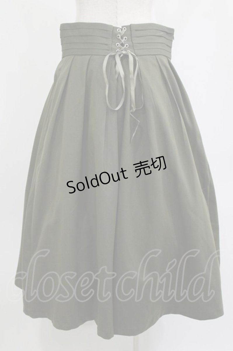 画像3: Forest Wardrobe（海外ロリータブランド） / 森林のかご4.0 ボックスプリーツスカート 2XL カーキ H-26-05-27-1019-LO-PA-NS-ZH (3)