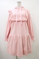 画像1: Candy Stripper / GOOD DAYS HOODIEワンピース  ピンク H-26-05-27-021-PU-OP-KB-ZH (1)