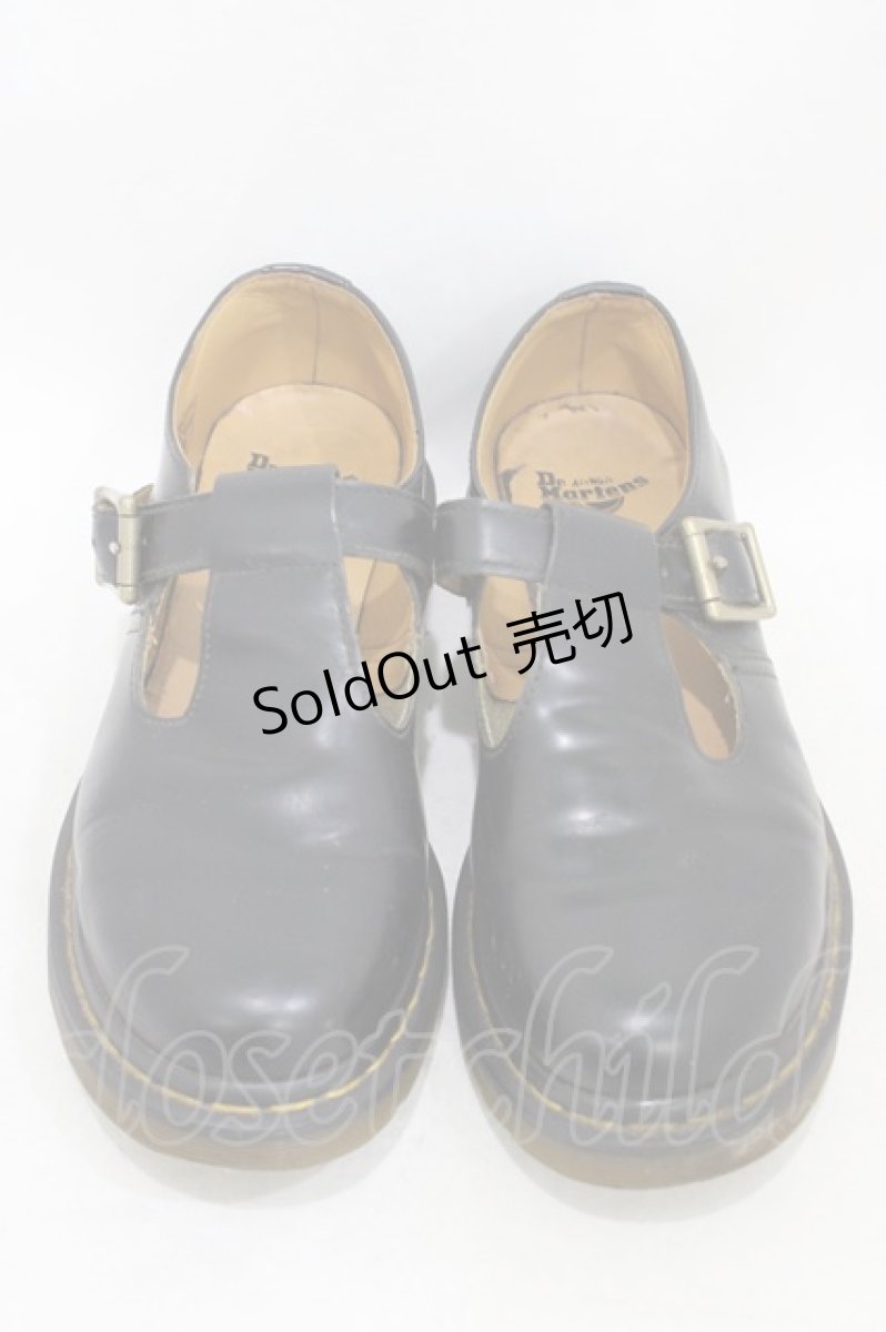 画像1: Dr.Martens （Getta Grip） / POLLEY Tバーシューズ UK6(25cm) ブラック H-26-05-28-001-PU-SH-KB-ZH (1)