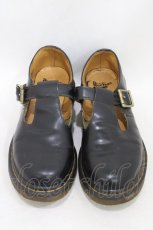 画像1: Dr.Martens （Getta Grip） / POLLEY Tバーシューズ UK6(25cm) ブラック H-26-05-28-001-PU-SH-KB-ZH (1)