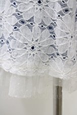画像3: LIZ LISA / お花レースワンピース 0 白/ブルー H-26-05-28-029-LO-OP-NS-ZH (3)