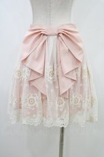画像2: LIZ LISA / 後ろリボンスカート 0 ピンク H-26-05-28-040-LO-SK-NS-ZH (2)