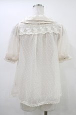 画像2: LIZ LISA / フラワーモチーフ使いシフォンブラウス 0 ピンク H-26-05-28-050-LO-BL-NS-ZH (2)