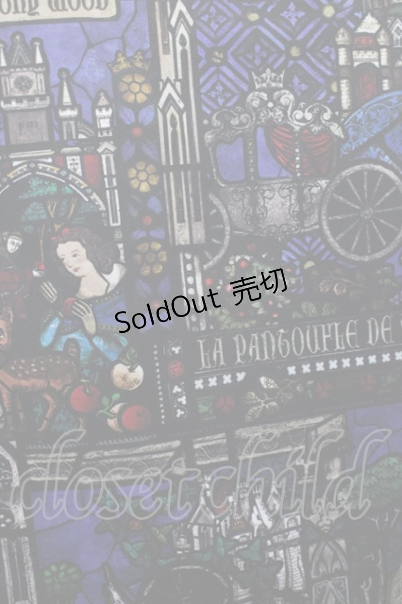 画像2: Jane Marple / Grimm stained glassトートバッグ  ブラック H-26-05-28-1038-JM-BG-AK-ZH (2)