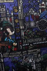 画像2: Jane Marple / Grimm stained glassトートバッグ  ブラック H-26-05-28-1038-JM-BG-AK-ZH (2)