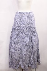 画像1: Jane Marple Dans Le Salon / Mortimer drape skirt M ライトネイビー H-26-05-28-1005-JM-SK-AK-ZH (1)