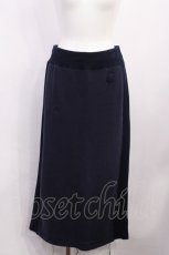 画像1: Jane Marple Dans Le Salon / Luana fleece skirt M ネイビー H-26-05-28-1014-JM-SK-AK-ZH (1)