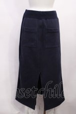 画像2: Jane Marple Dans Le Salon / Luana fleece skirt M ネイビー H-26-05-28-1014-JM-SK-AK-ZH (2)