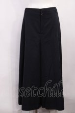 画像1: Jane Marple Dans Le Salon / Doeskin cloth trapeze pants M ネイビー H-26-05-28-1016-JM-PA-AK-ZH (1)