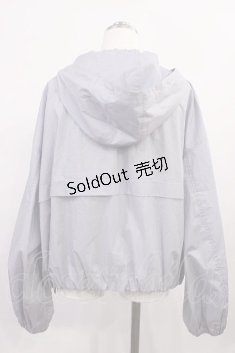 画像2: Jane Marple Dans Le Salon / Oil paper cloth hooded blouson M ライトライラック H-26-05-28-1032-JM-JA-AK-ZH (2)