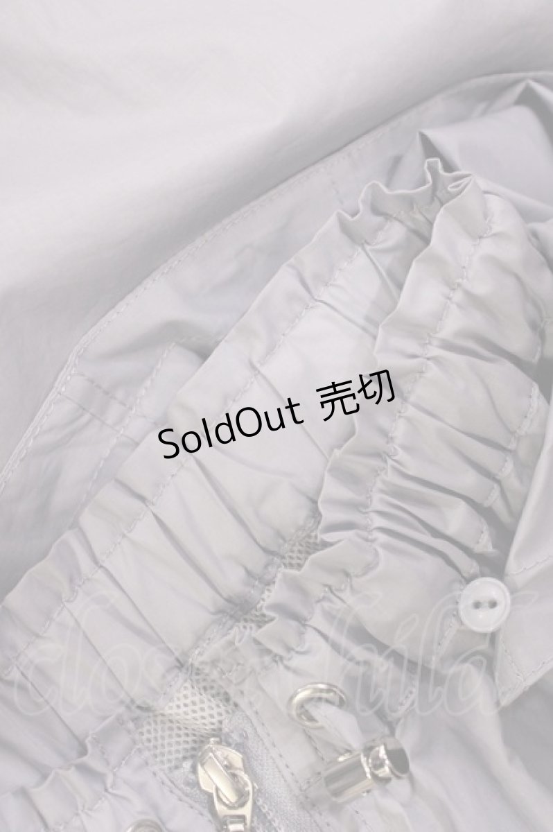 画像4: Jane Marple Dans Le Salon / Oil paper cloth hooded blouson M ライトライラック H-26-05-28-1032-JM-JA-AK-ZH (4)