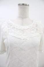 画像3: LIZ LISA / レースパフトップス 0 白 H-26-05-28-054-LO-TO-NS-ZH (3)