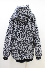 画像2: NieR Clothing / ふわもこZIP OUTER F グレー H-26-05-28-057-PU-CO-AK-ZH (2)