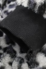 画像3: NieR Clothing / ふわもこZIP OUTER F グレー H-26-05-28-057-PU-CO-AK-ZH (3)
