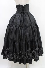 画像2: ATELIER PIERROT / Long Corset Skirt  ブラック H-26-05-28-014-EL-SK-KB-ZH (2)