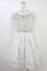 画像2: LIZ LISA / フラワーレースワンピース 0 白 H-26-05-28-022-LO-OP-NS-ZH (2)