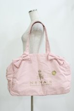 画像1: m petit by misako / NINA’Sコラボ ボストンバッグ  ピンク H-26-05-29-053-LO-BG-NS-ZH (1)