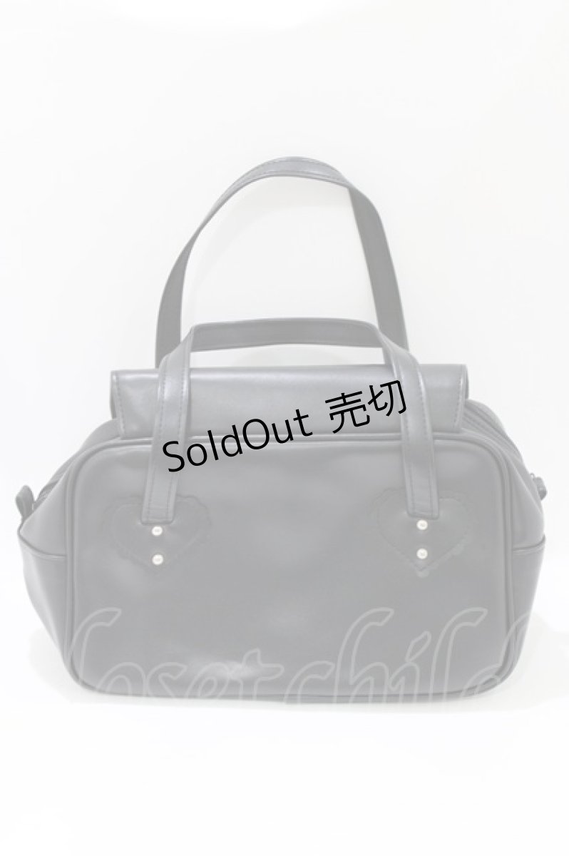 画像2: Heart E / リボンバッグ  ブラック H-26-05-29-057-LO-BG-NS-ZH (2)