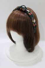画像1: axes femme / フルーツ柄カチューシャ  グリーン H-26-05-29-076-AX-AC-NS-ZH (1)