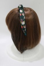画像2: axes femme / フルーツ柄カチューシャ  グリーン H-26-05-29-076-AX-AC-NS-ZH (2)