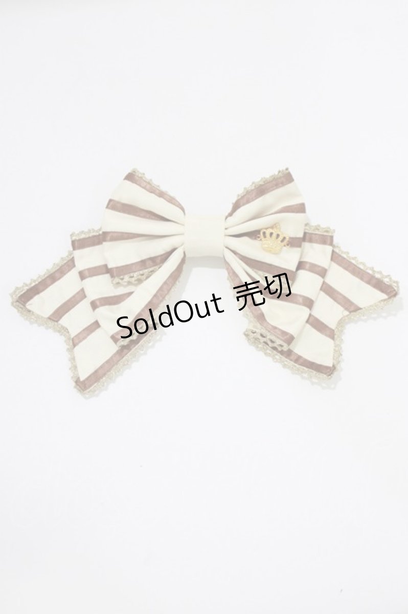画像2: Angelic Pretty / ブリティッシュクラウンバレッタ  アイボリー H-26-05-29-077-AP-AC-NS-ZH (2)