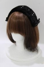 画像1: m petit by misako / AM*PLリボンHD  ブラック H-26-05-29-082-LO-AC-NS-ZH (1)