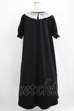 画像3: m petit by misako / レース襟カットワンピース L ブラック H-26-05-29-014-LO-OP-NS-ZH (3)
