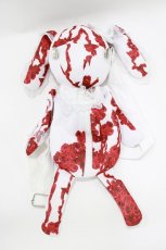 画像2: h.NAOTO / Bloody Rose Rabbit BAG  白 H-26-05-30-001-HN-BG-AK-ZH (2)
