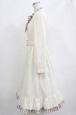 画像2: Melody BasKet / ストライプマドモアゼルドレス M アイボリー H-26-05-30-002-LO-OP-AK-ZH (2)